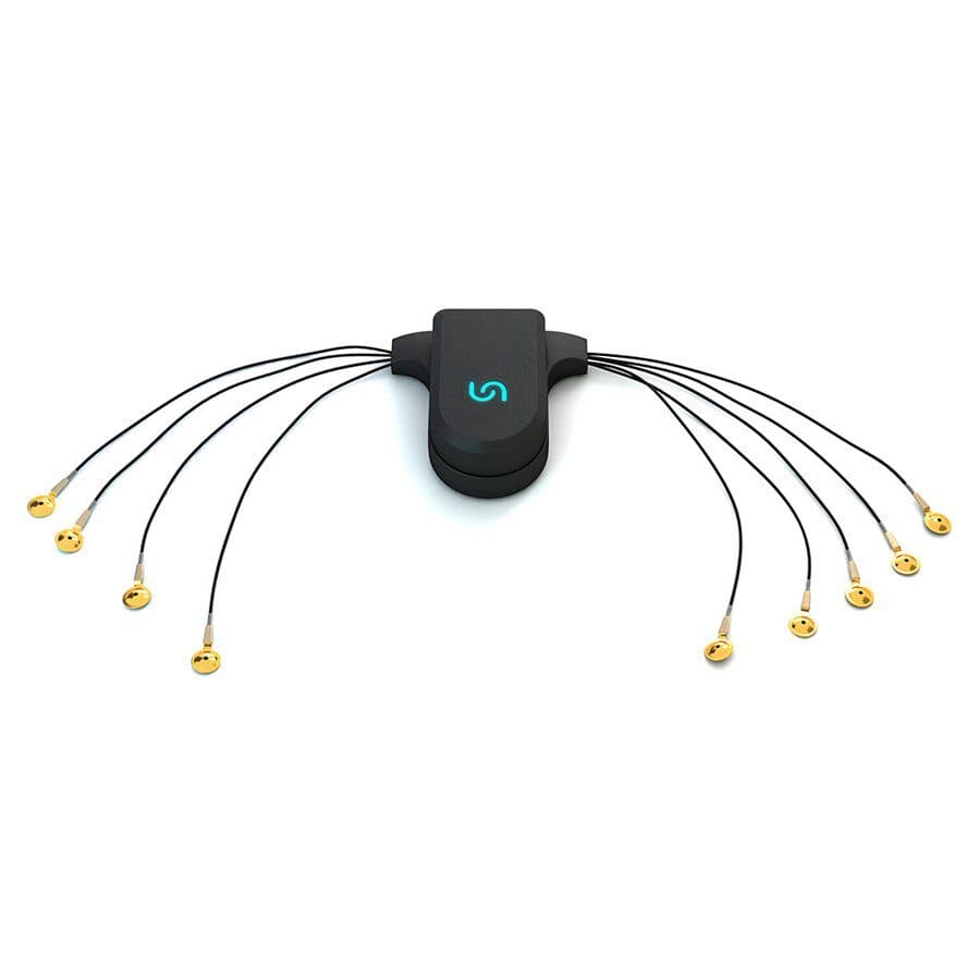 Unicorn BCI Core-8, Gold Cup elektrotlarla