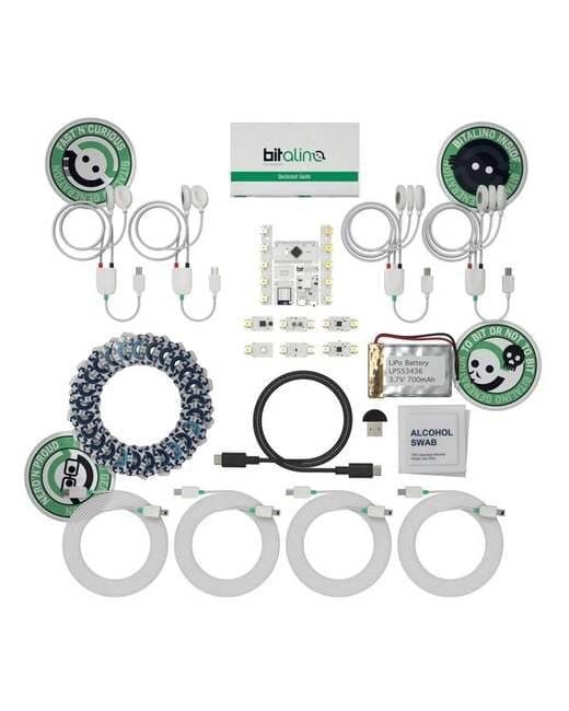 BITalino (r)evolution kit içeriği